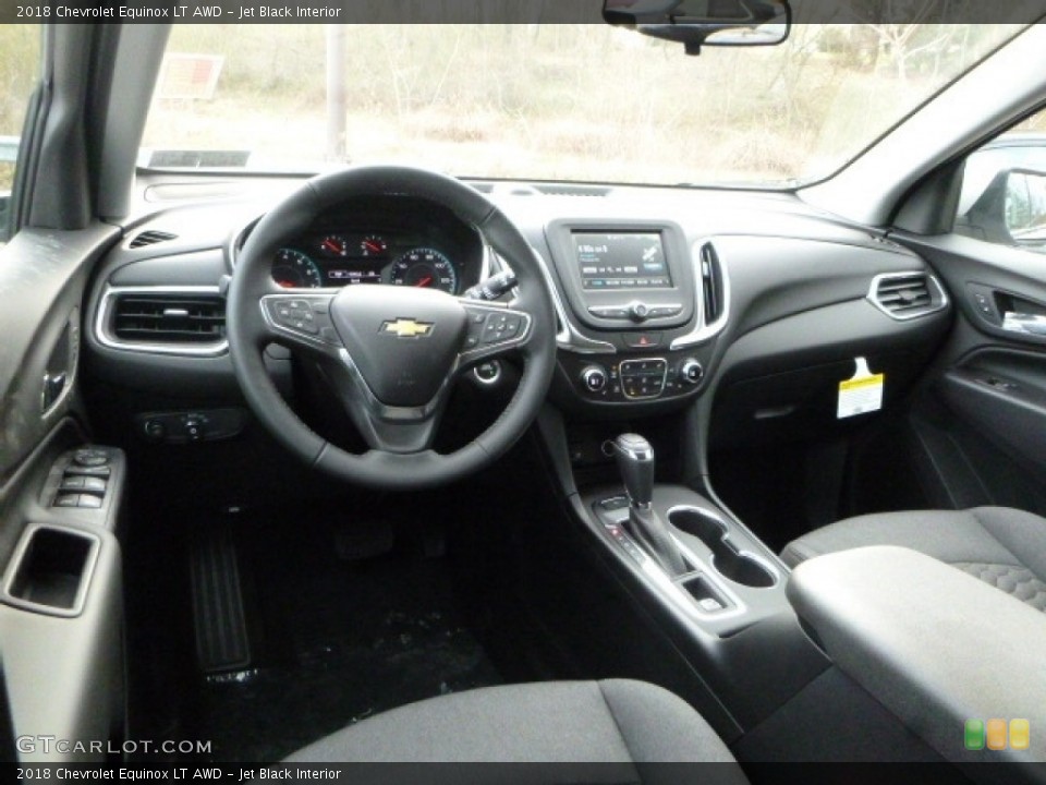 Jet Black Interior Photo for the 2018 Chevrolet Equinox LT AWD #119487906