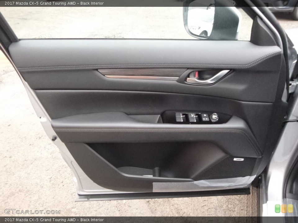 Black Interior Door Panel for the 2017 Mazda CX-5 Grand Touring AWD #119505154