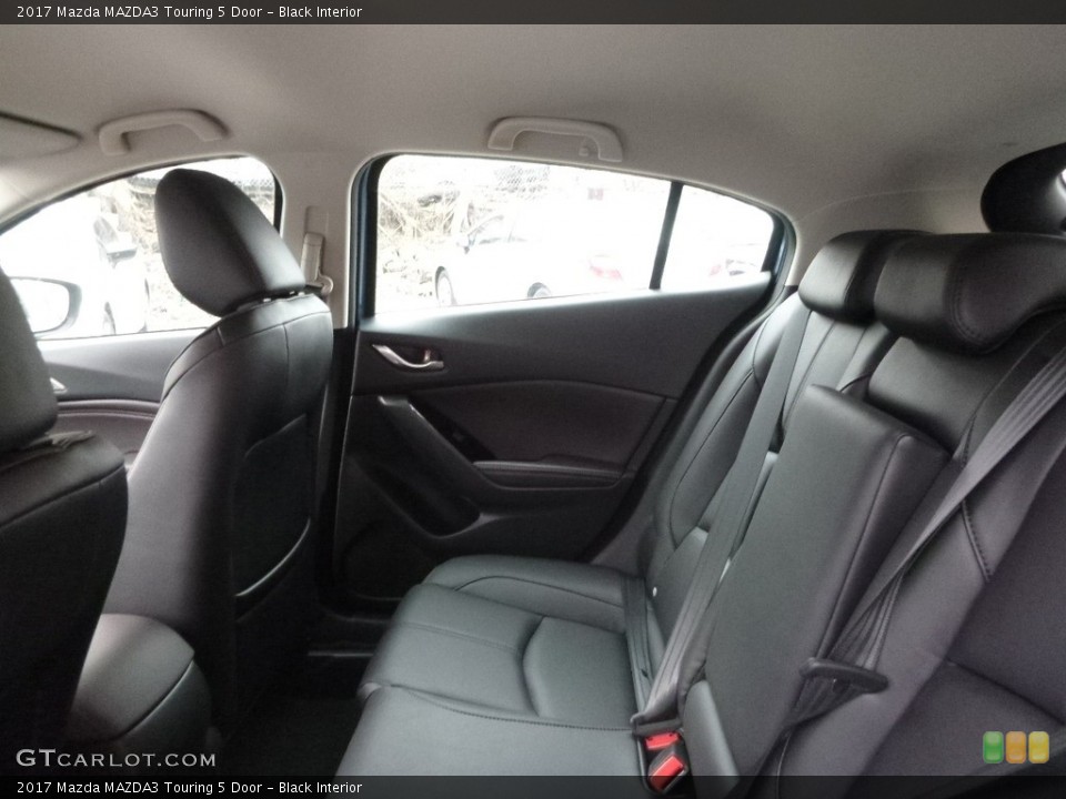 Black Interior Rear Seat for the 2017 Mazda MAZDA3 Touring 5 Door #119506495