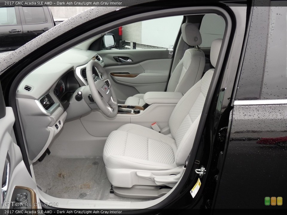 Dark Ash Gray/Light Ash Gray Interior Photo for the 2017 GMC Acadia SLE AWD #119507314