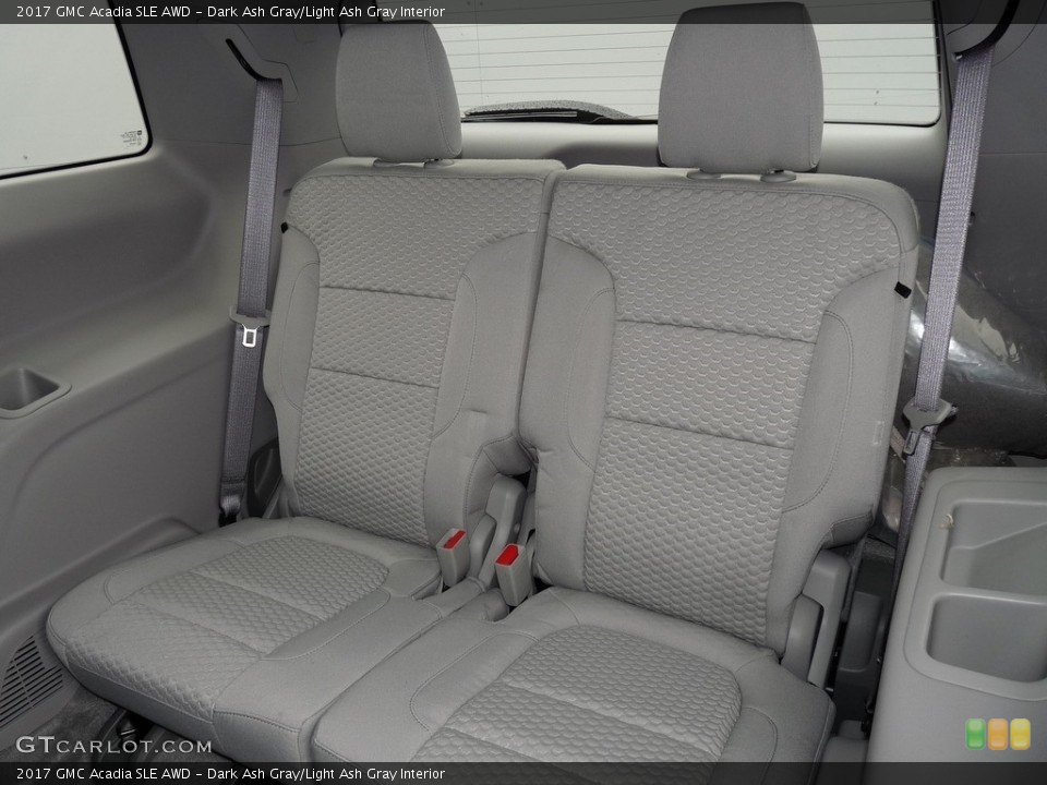 Dark Ash Gray/Light Ash Gray Interior Rear Seat for the 2017 GMC Acadia SLE AWD #119507368