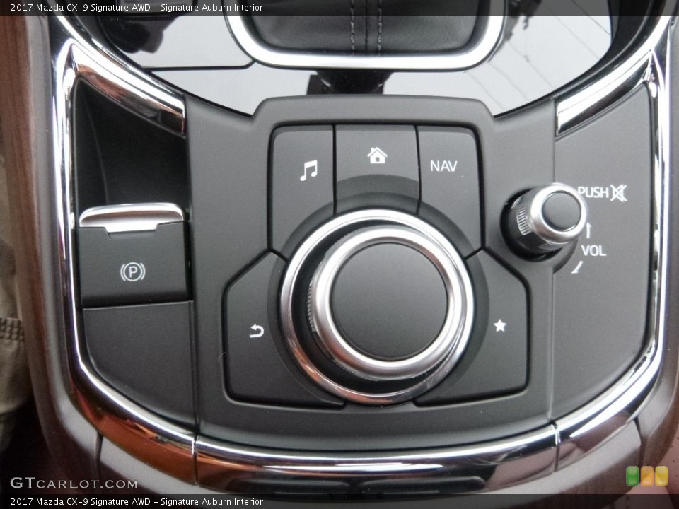 Signature Auburn Interior Controls for the 2017 Mazda CX-9 Signature AWD #119508451