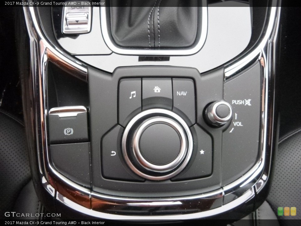 Black Interior Controls for the 2017 Mazda CX-9 Grand Touring AWD #119509312
