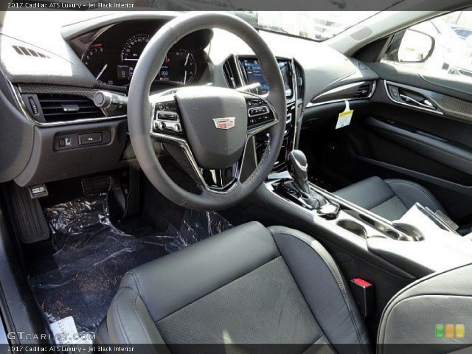Jet Black Interior Photo for the 2017 Cadillac ATS Luxury #119521363