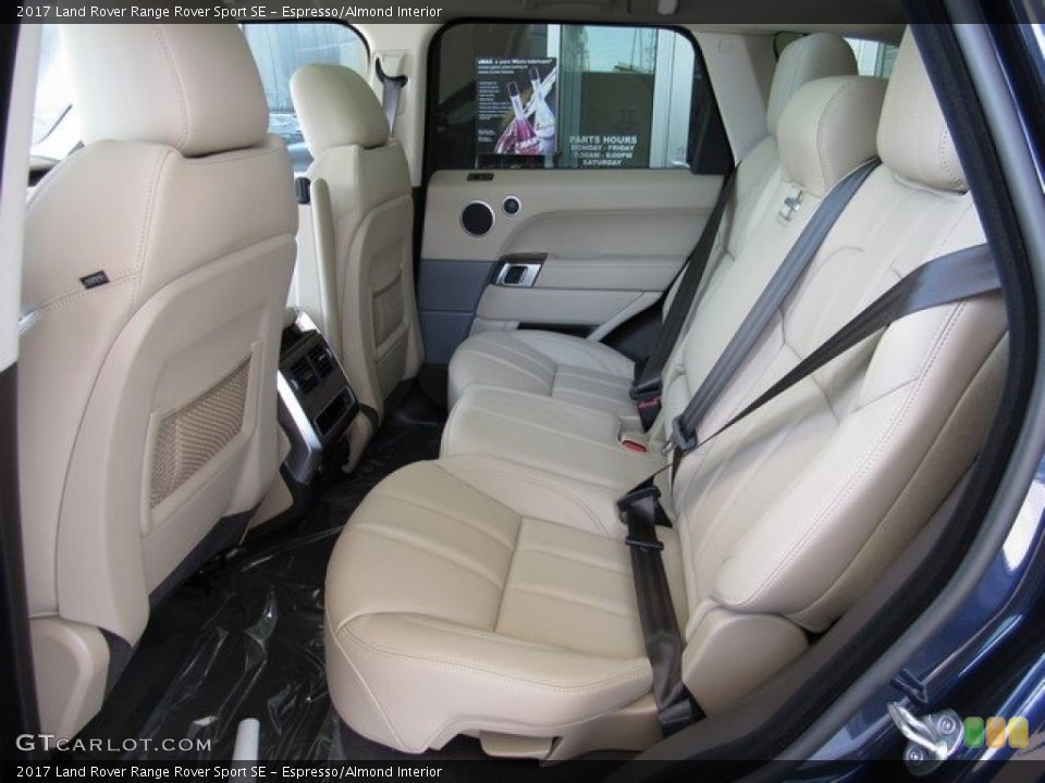 Espresso/Almond Interior Rear Seat for the 2017 Land Rover Range Rover Sport SE #119528731