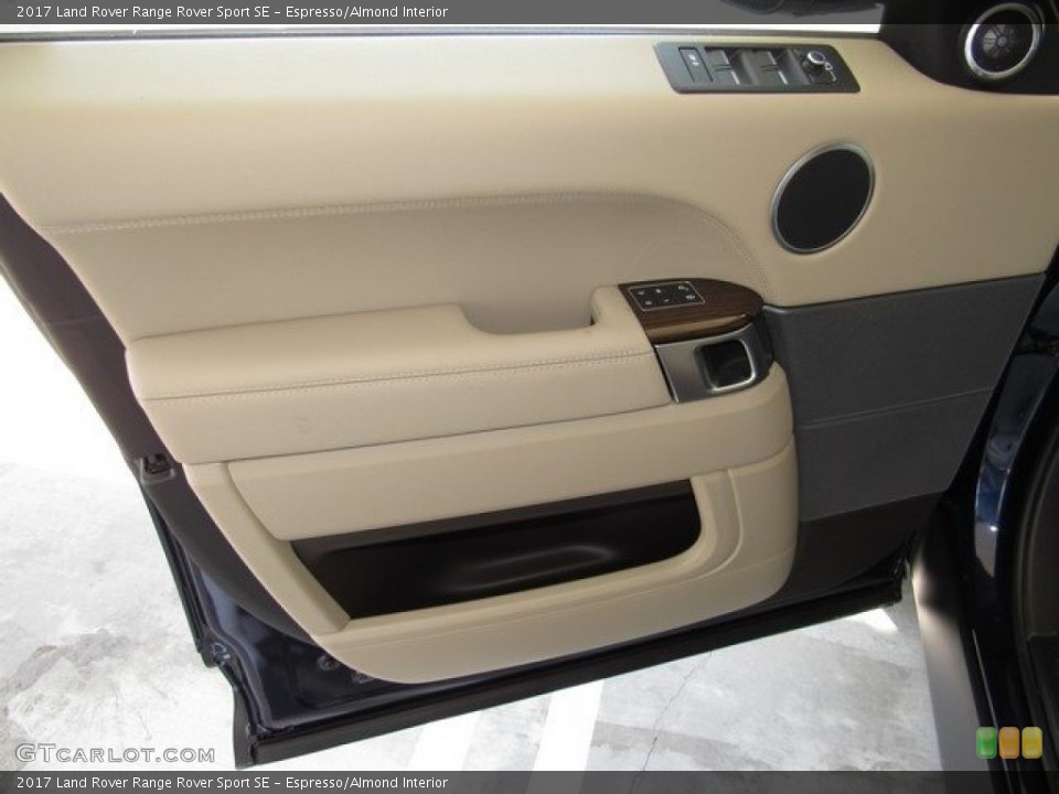 Espresso/Almond Interior Door Panel for the 2017 Land Rover Range Rover Sport SE #119529004