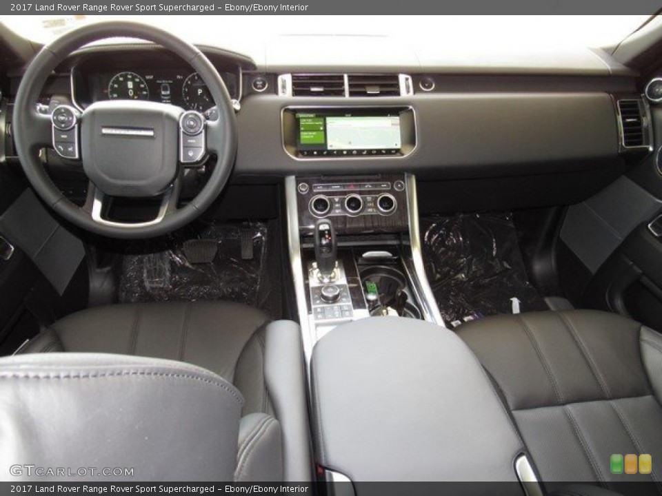 Ebony/Ebony Interior Dashboard for the 2017 Land Rover Range Rover Sport Supercharged #119529628