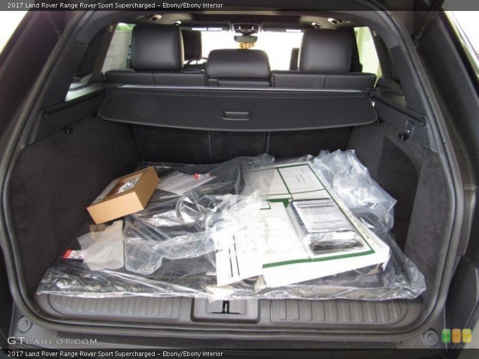 Ebony/Ebony Interior Trunk for the 2017 Land Rover Range Rover Sport Supercharged #119529889