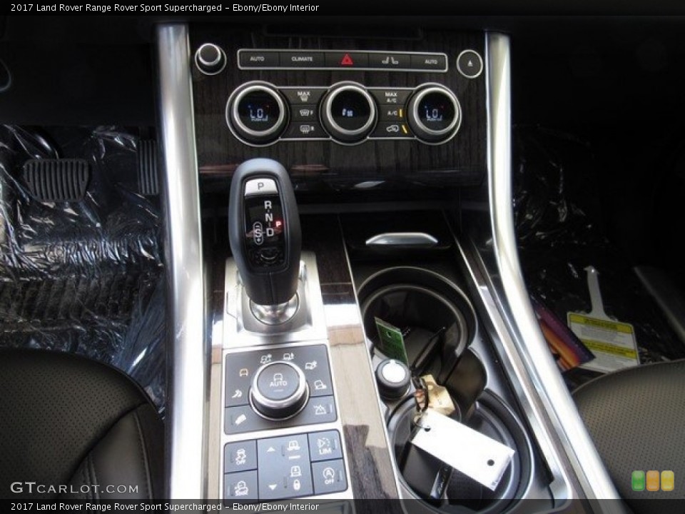 Ebony/Ebony Interior Transmission for the 2017 Land Rover Range Rover Sport Supercharged #119529949