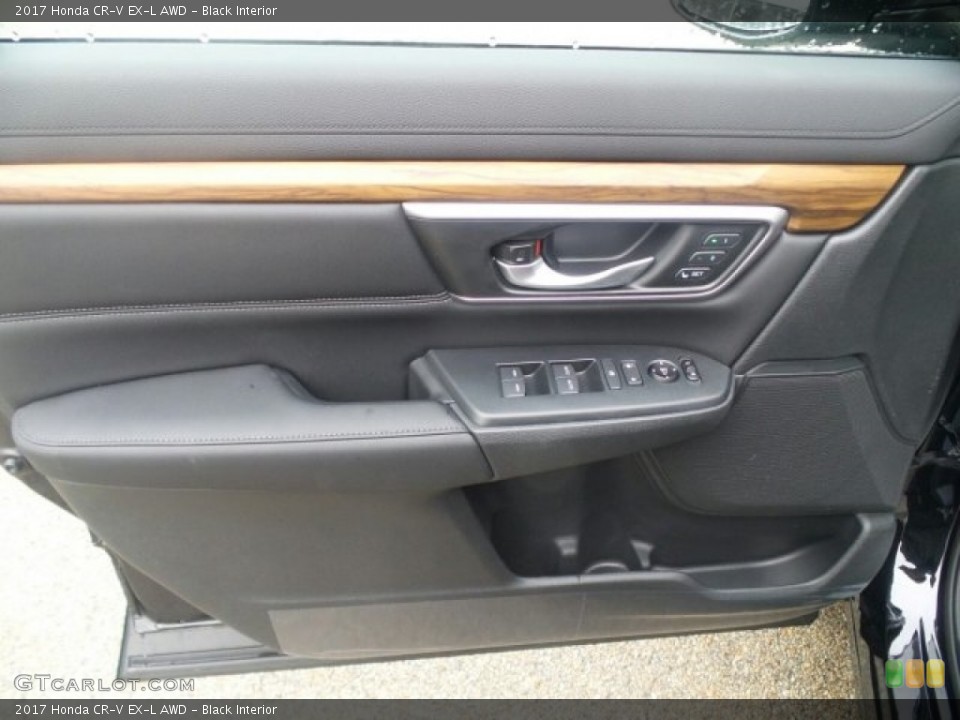 Black Interior Door Panel for the 2017 Honda CR-V EX-L AWD #119532325