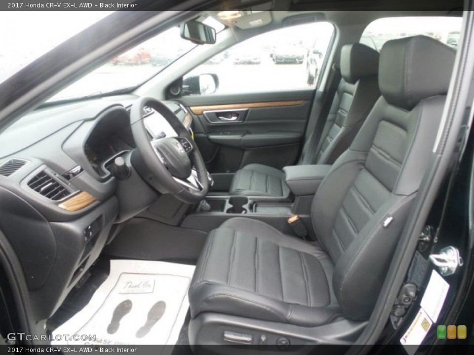 Black Interior Photo for the 2017 Honda CR-V EX-L AWD #119532349