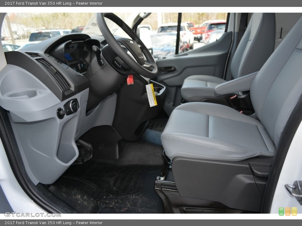 Pewter Interior Front Seat for the 2017 Ford Transit Van 350 HR Long #119533579