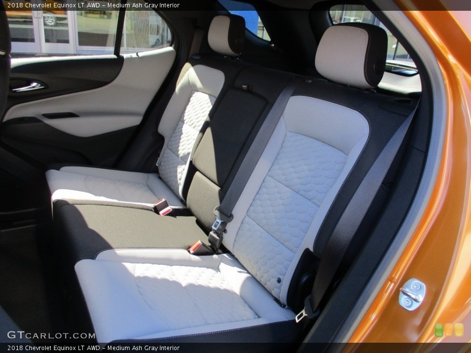 Medium Ash Gray Interior Rear Seat for the 2018 Chevrolet Equinox LT AWD #119538796