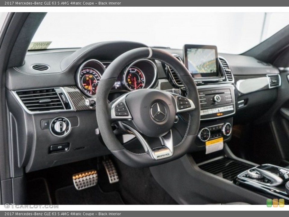 Black Interior Dashboard for the 2017 Mercedes-Benz GLE 63 S AMG 4Matic Coupe #119541793