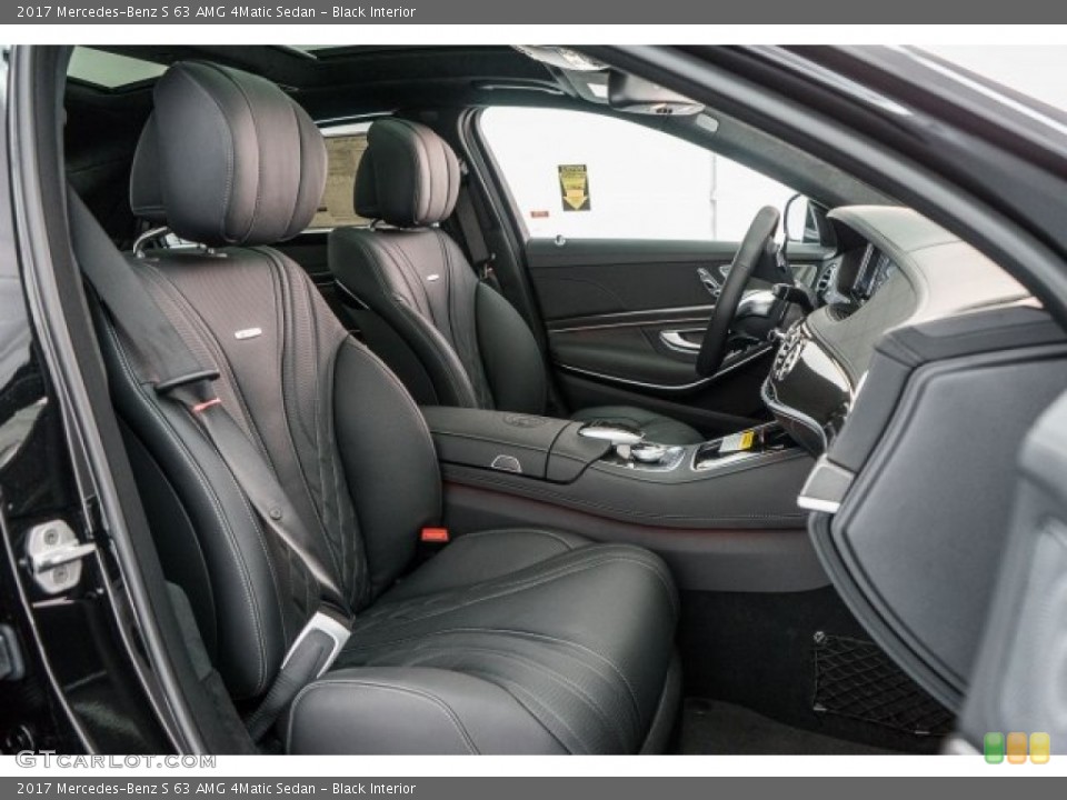 Black Interior Photo for the 2017 Mercedes-Benz S 63 AMG 4Matic Sedan #119541970