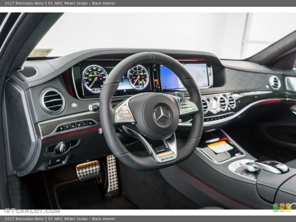 Black Interior Dashboard for the 2017 Mercedes-Benz S 63 AMG 4Matic Sedan #119542027