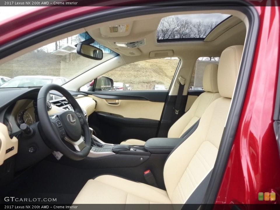 Creme Interior Photo for the 2017 Lexus NX 200t AWD #119559421