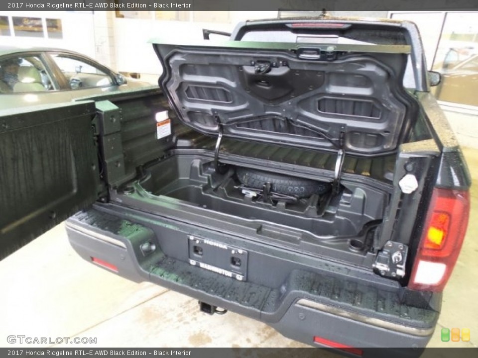 Black Interior Trunk for the 2017 Honda Ridgeline RTL-E AWD Black Edition #119561978