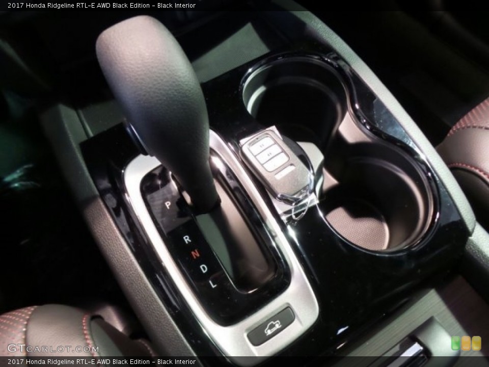 Black Interior Transmission for the 2017 Honda Ridgeline RTL-E AWD Black Edition #119562450