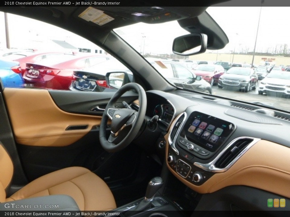 Jet Black/­Brandy Interior Dashboard for the 2018 Chevrolet Equinox Premier AWD #119563888