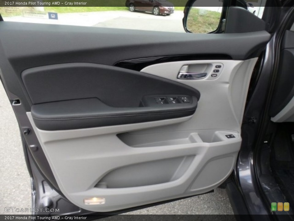 Gray Interior Door Panel for the 2017 Honda Pilot Touring AWD #119564022