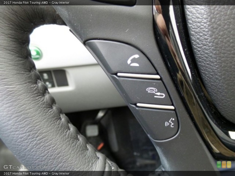 Gray Interior Controls for the 2017 Honda Pilot Touring AWD #119564184