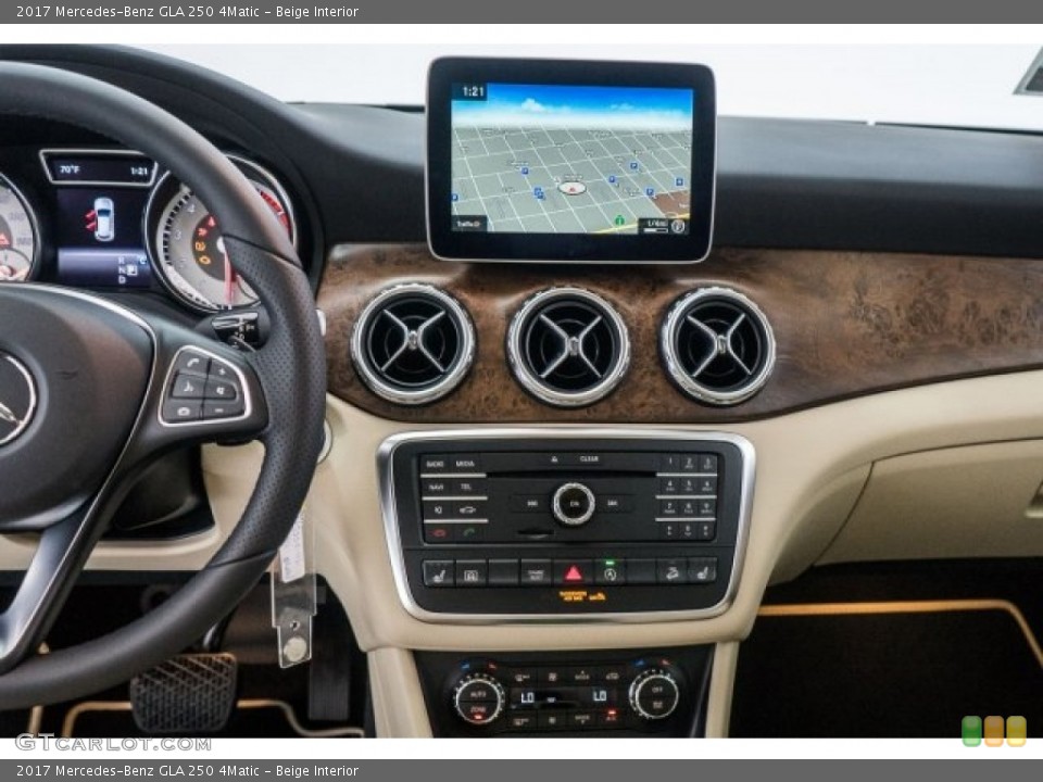 Beige Interior Controls for the 2017 Mercedes-Benz GLA 250 4Matic #119564832