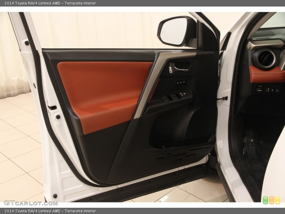 Terracotta Interior Door Panel for the 2014 Toyota RAV4 Limited AWD #119568906