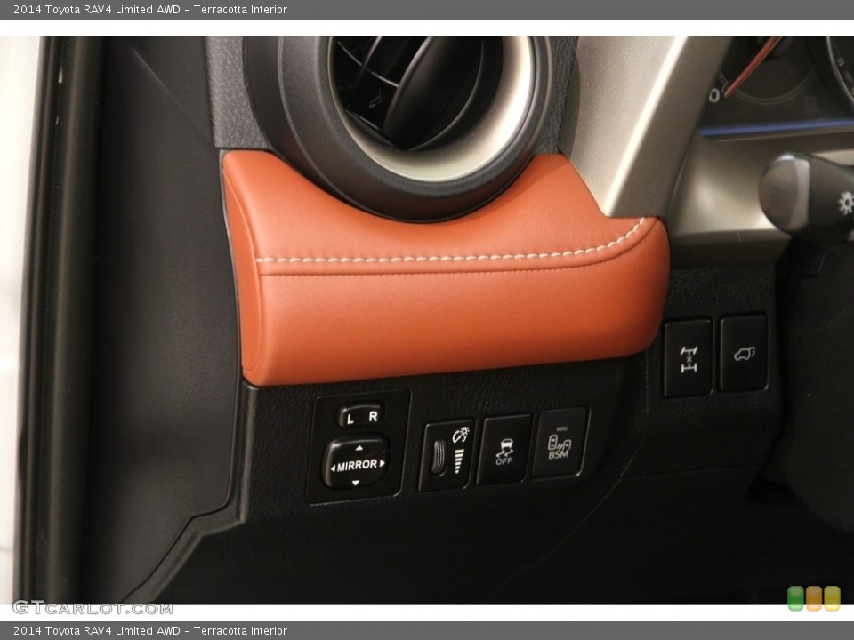 Terracotta Interior Controls for the 2014 Toyota RAV4 Limited AWD #119568948