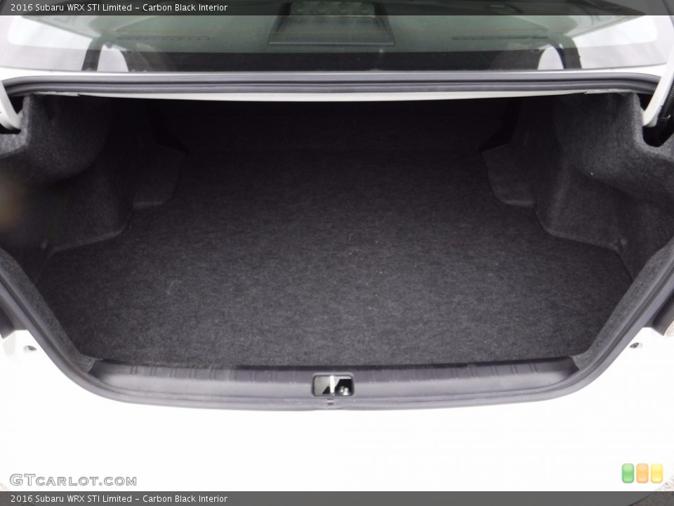 Carbon Black Interior Trunk for the 2016 Subaru WRX STI Limited #119572069