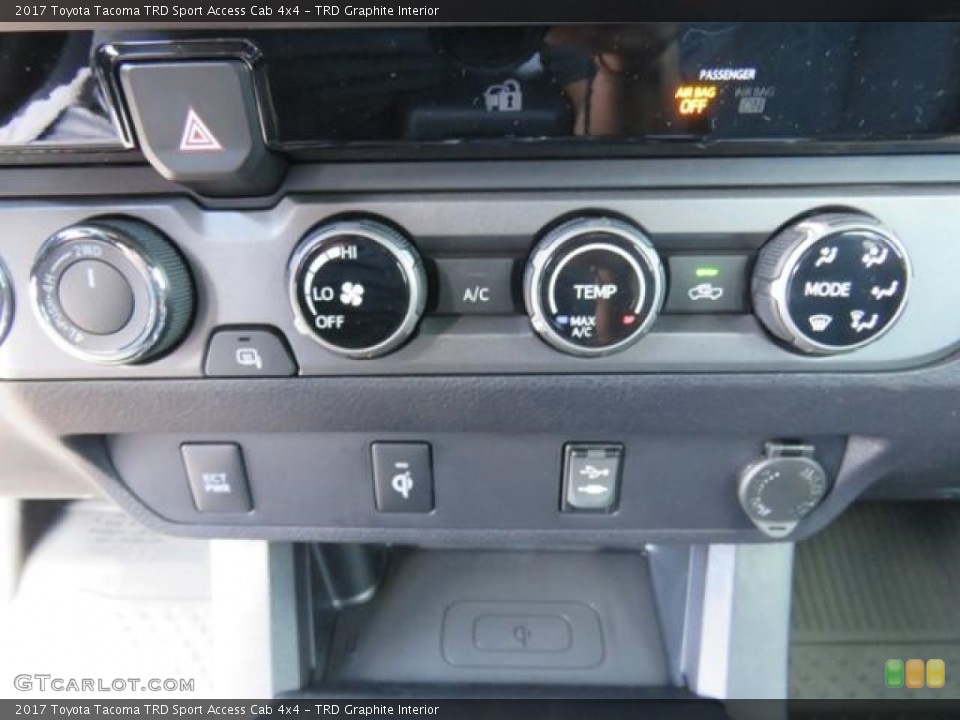 TRD Graphite Interior Controls for the 2017 Toyota Tacoma TRD Sport Access Cab 4x4 #119574261