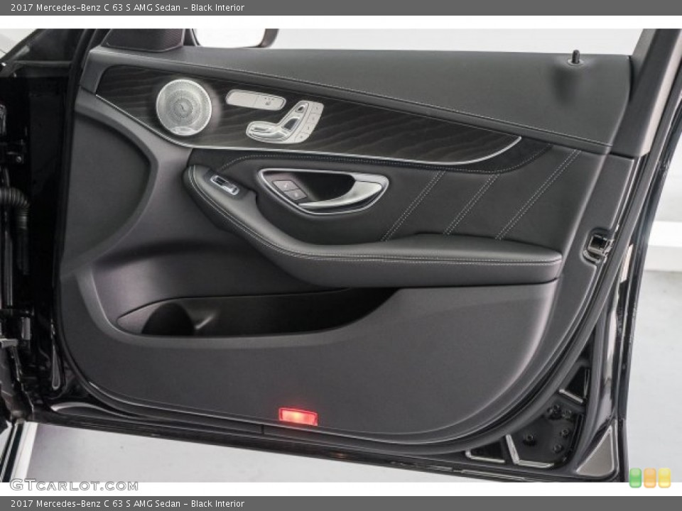 Black Interior Door Panel for the 2017 Mercedes-Benz C 63 S AMG Sedan #119580969
