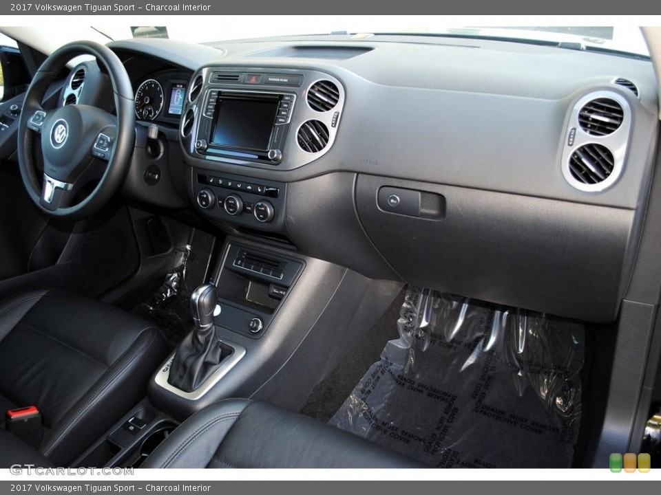 Charcoal Interior Dashboard for the 2017 Volkswagen Tiguan Sport #119584068