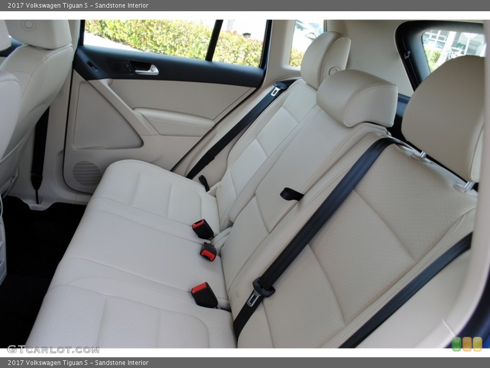 Sandstone Interior Rear Seat for the 2017 Volkswagen Tiguan S #119584932