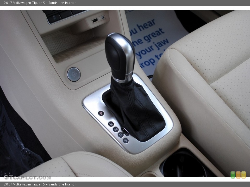 Sandstone Interior Transmission for the 2017 Volkswagen Tiguan S #119585001