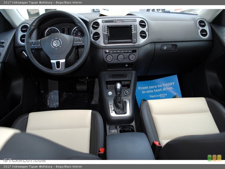 Beige/Black Interior Photo for the 2017 Volkswagen Tiguan Wolfsburg #119586027
