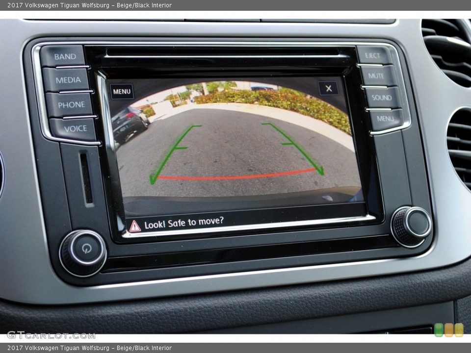 Beige/Black Interior Controls for the 2017 Volkswagen Tiguan Wolfsburg #119586126