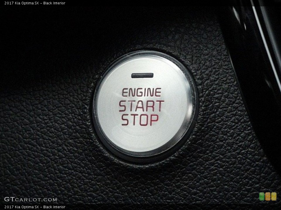 Black Interior Controls for the 2017 Kia Optima SX #119590887