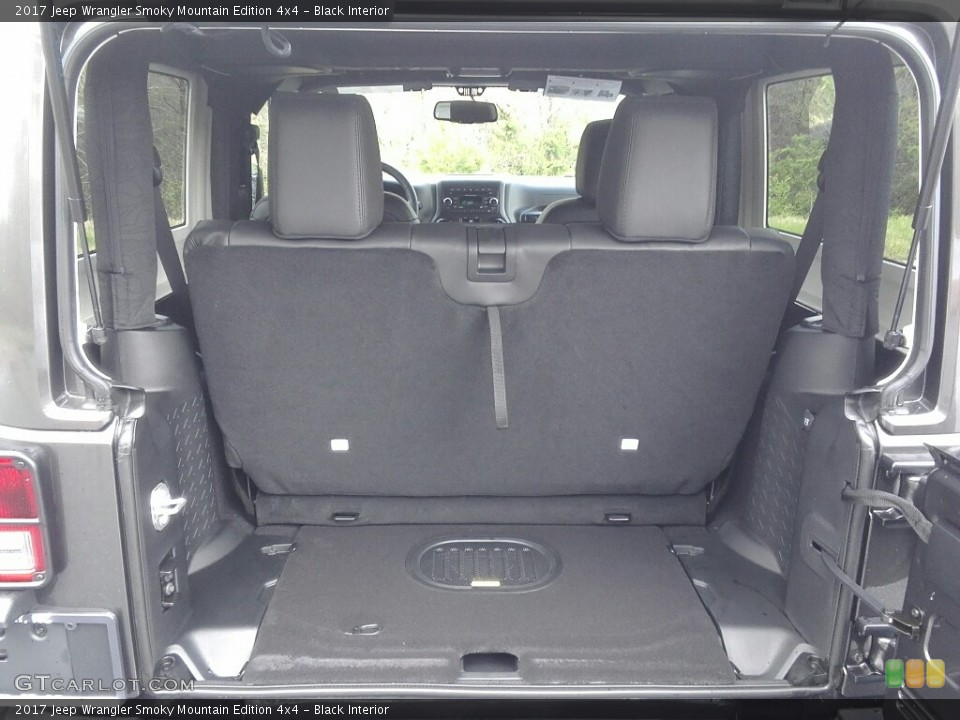 Black Interior Trunk for the 2017 Jeep Wrangler Smoky Mountain Edition 4x4 #119591805