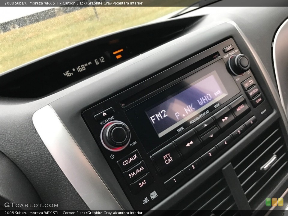 Carbon Black/Graphite Gray Alcantara Interior Controls for the 2008 Subaru Impreza WRX STi #119606454
