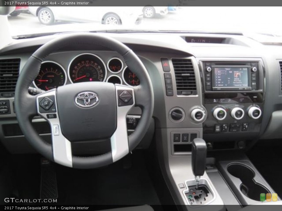 Graphite Interior Dashboard for the 2017 Toyota Sequoia SR5 4x4 #119606886