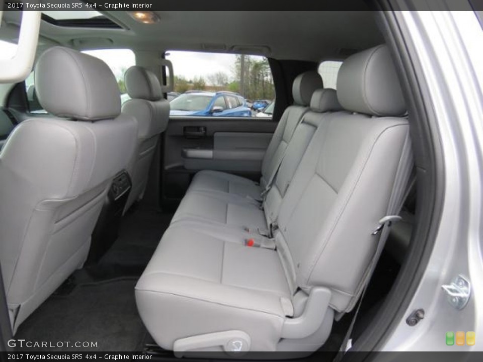 Graphite Interior Rear Seat for the 2017 Toyota Sequoia SR5 4x4 #119606925