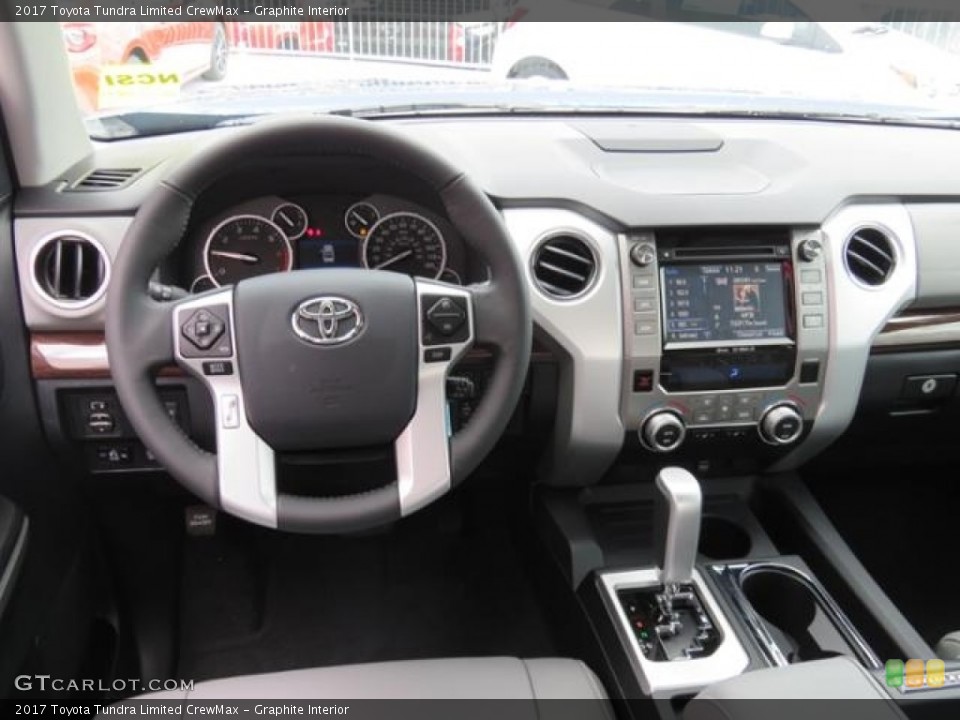 Graphite Interior Dashboard for the 2017 Toyota Tundra Limited CrewMax #119607429