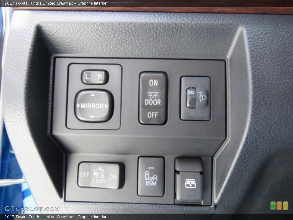 Graphite Interior Controls for the 2017 Toyota Tundra Limited CrewMax #119607741