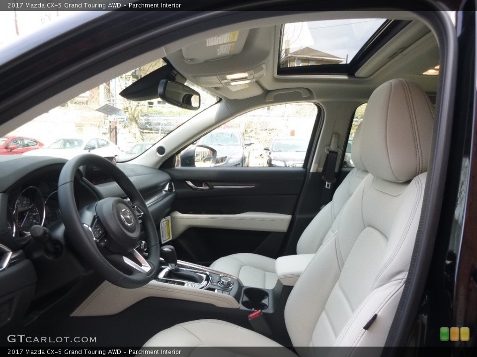 Parchment Interior Front Seat for the 2017 Mazda CX-5 Grand Touring AWD #119609049