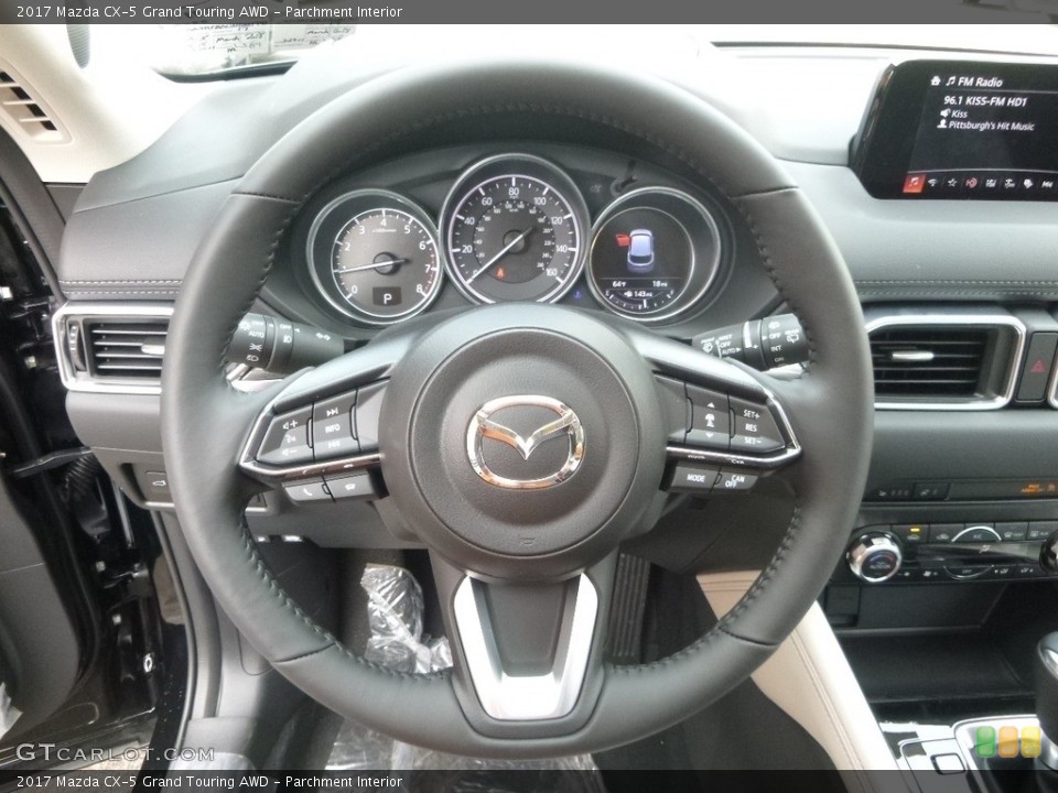 Parchment Interior Steering Wheel for the 2017 Mazda CX-5 Grand Touring AWD #119609172
