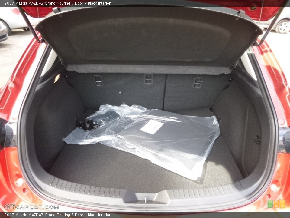 Black Interior Trunk for the 2017 Mazda MAZDA3 Grand Touring 5 Door #119610570