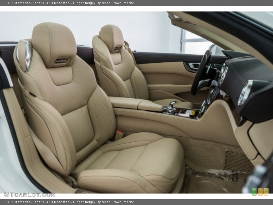 Ginger Beige/Espresso Brown Interior Photo for the 2017 Mercedes-Benz SL 450 Roadster #119613510