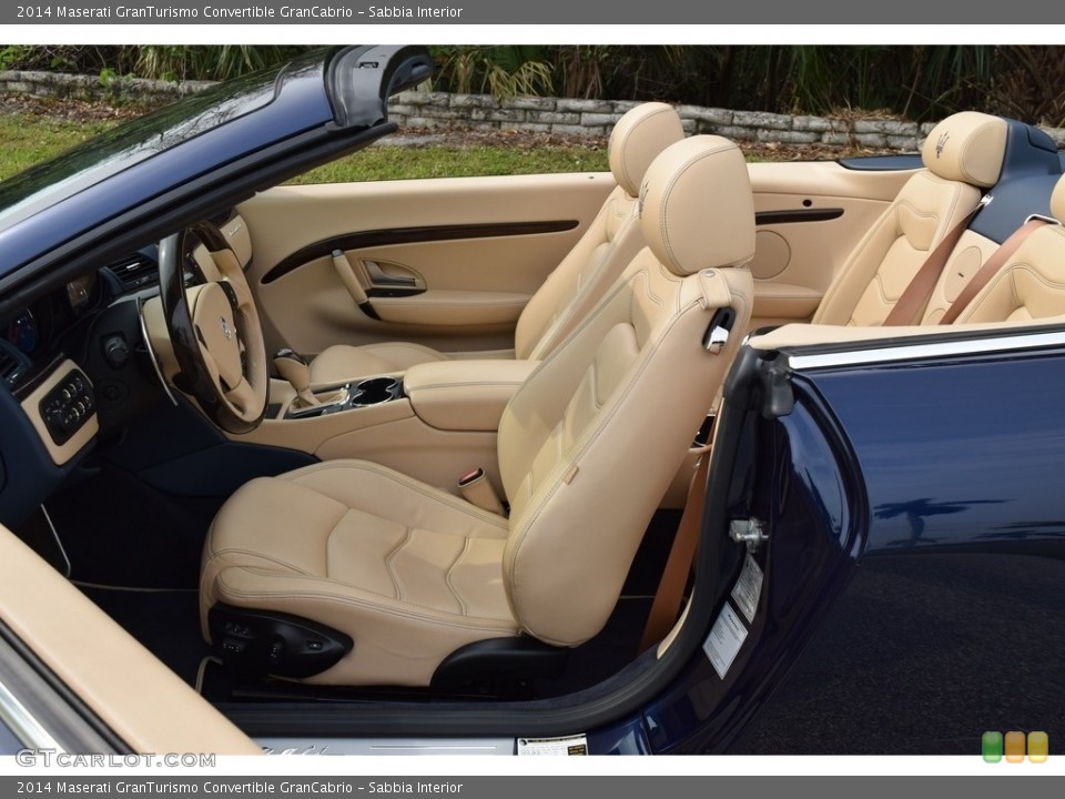 Sabbia Interior Front Seat for the 2014 Maserati GranTurismo Convertible GranCabrio #119615124