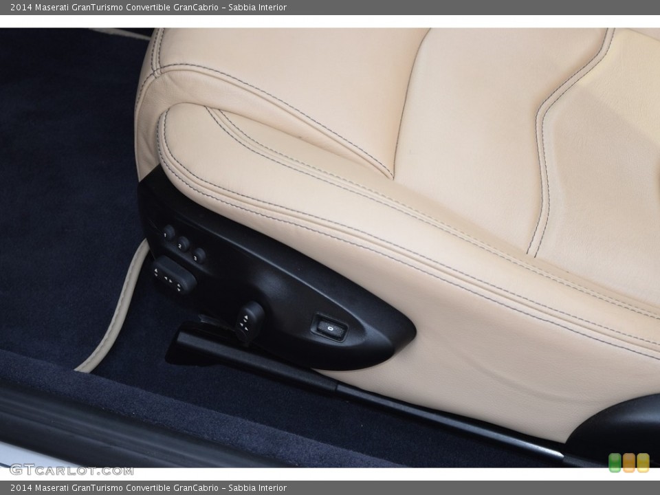 Sabbia Interior Controls for the 2014 Maserati GranTurismo Convertible GranCabrio #119615172